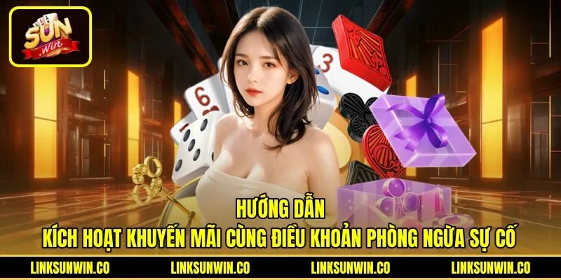 Thao tác nhập mã khuyến mãi Sunwin và lưu ý bảo mật