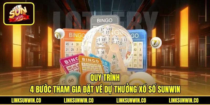 Quy trình đặt vé nhanh gọn tại Xổ Số Sunwin
