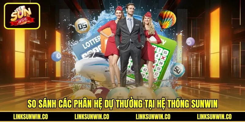 Bảng đối chiếu thông số các sảnh Xổ Số Sunwin