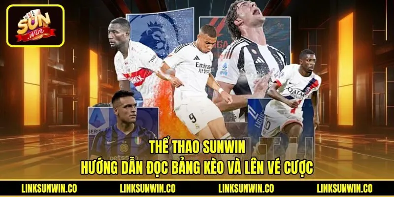 Thể Thao Sunwin - Hướng Dẫn Đọc Bảng Kèo Và Lên Vé Cược